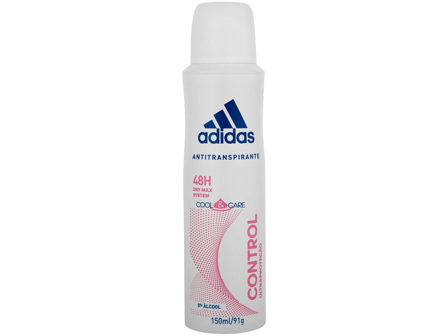Desodorante Antitranspirante Adidas Feminino Aerosol Control 48h 150 ml