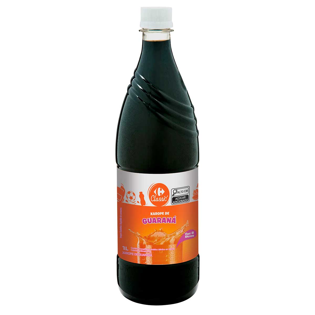 Xarope Concentrado Sabor Guaraná Carrefour 1 Litro