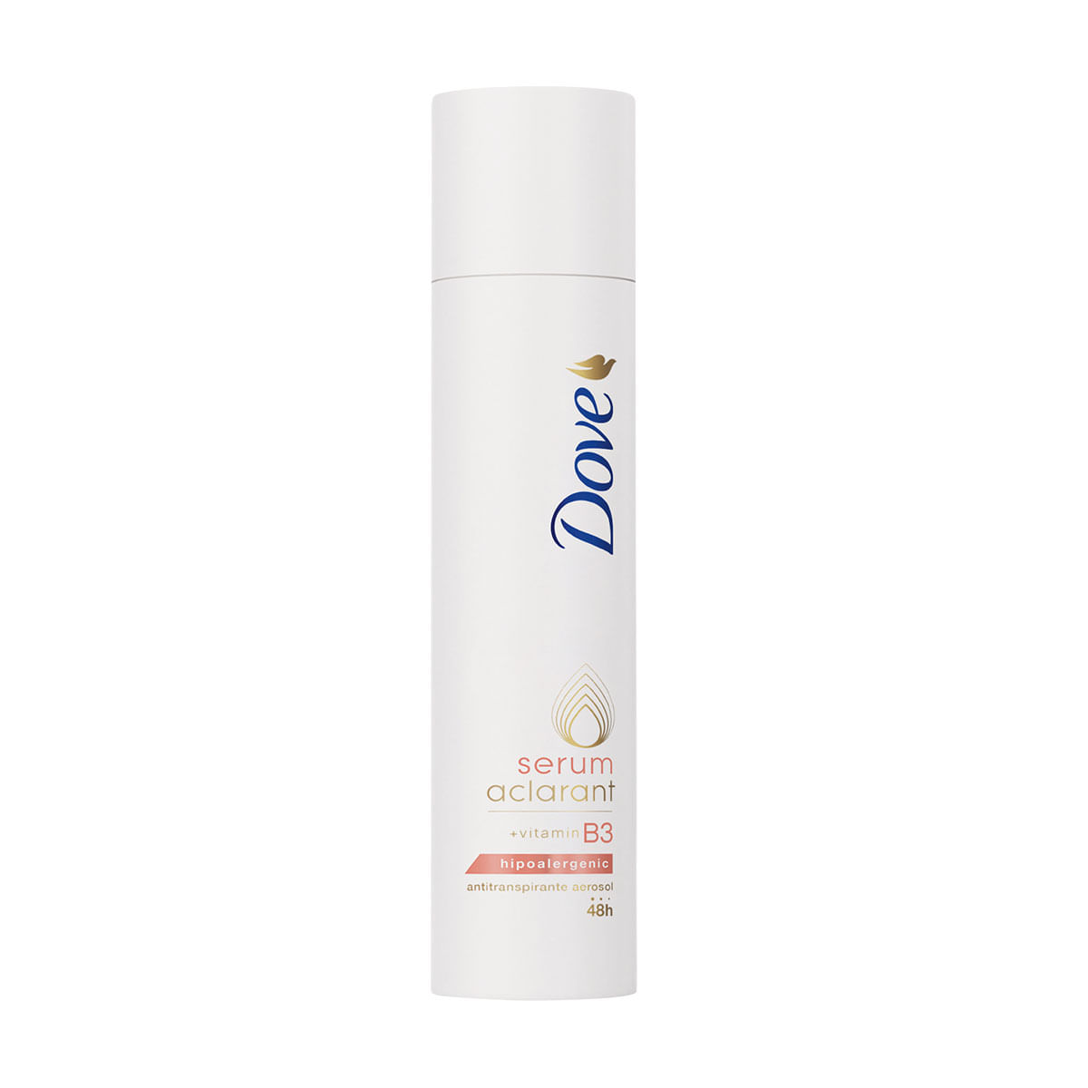 Desodorante Aerosol Dove Serum Aclarant Hipoalergênico Feminino 110ml