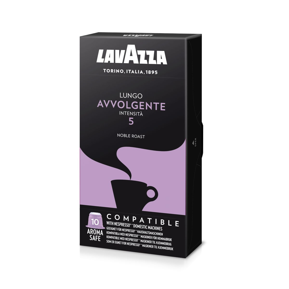 Café Expresso Lavazza Avvolgente Intensidade Média 10 Cápsulas