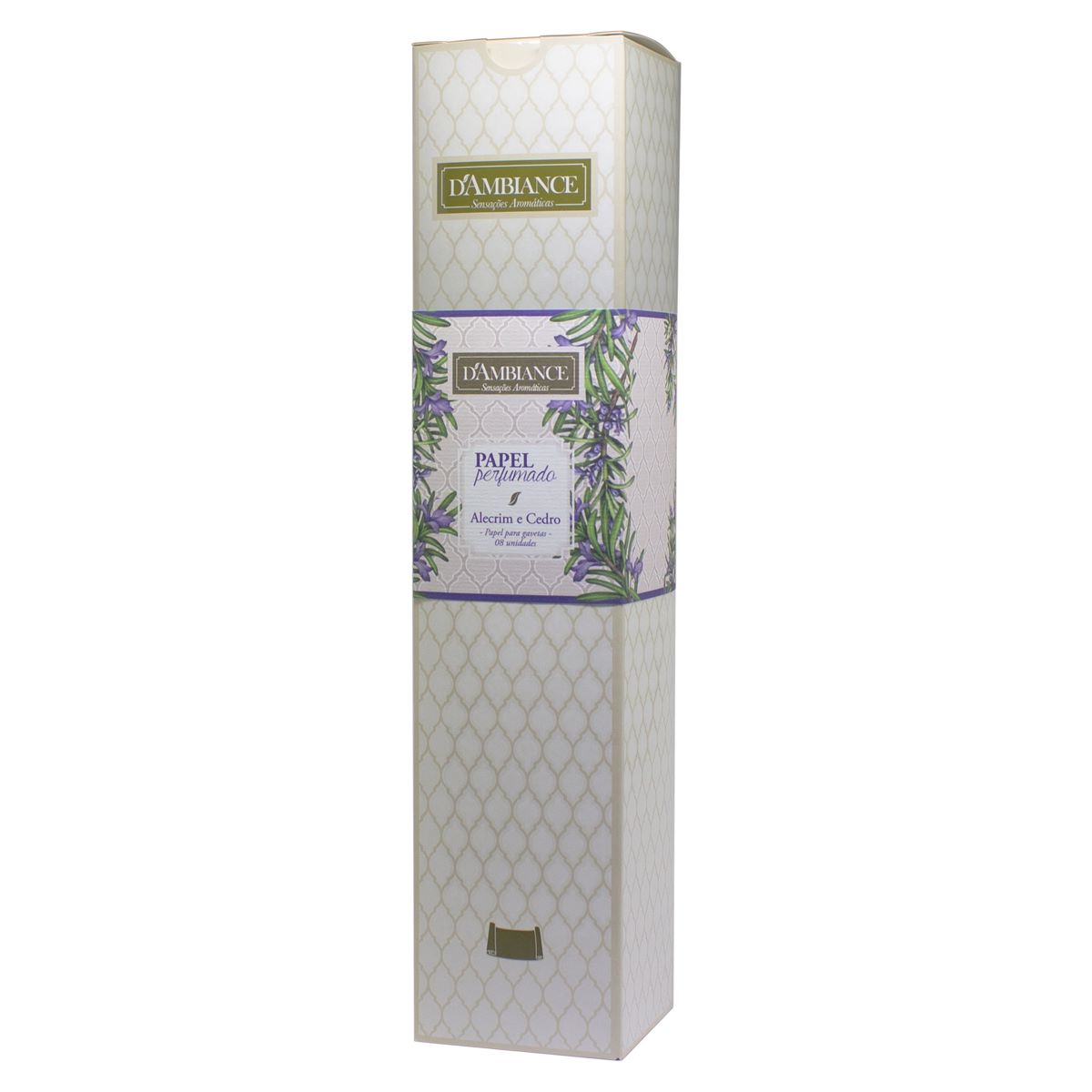 Papel Perfumado para Armários e Gavetas Alecrim e Cedro D&apos;Ambiance