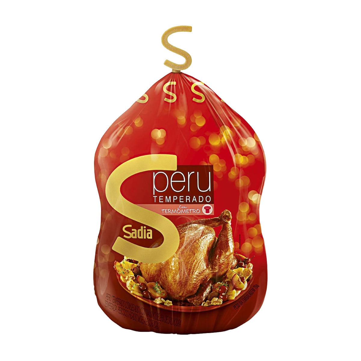 Peru Temperado Sadia com Termômetro 3,4Kg