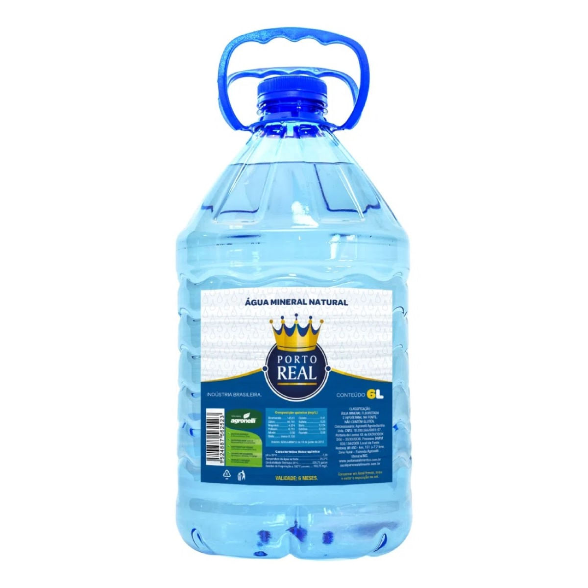 Água Mineral sem Gás Porto Real 6 Litros