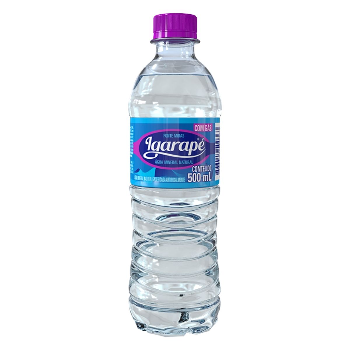 Água Mineral com Gás Igarpe 500 ml