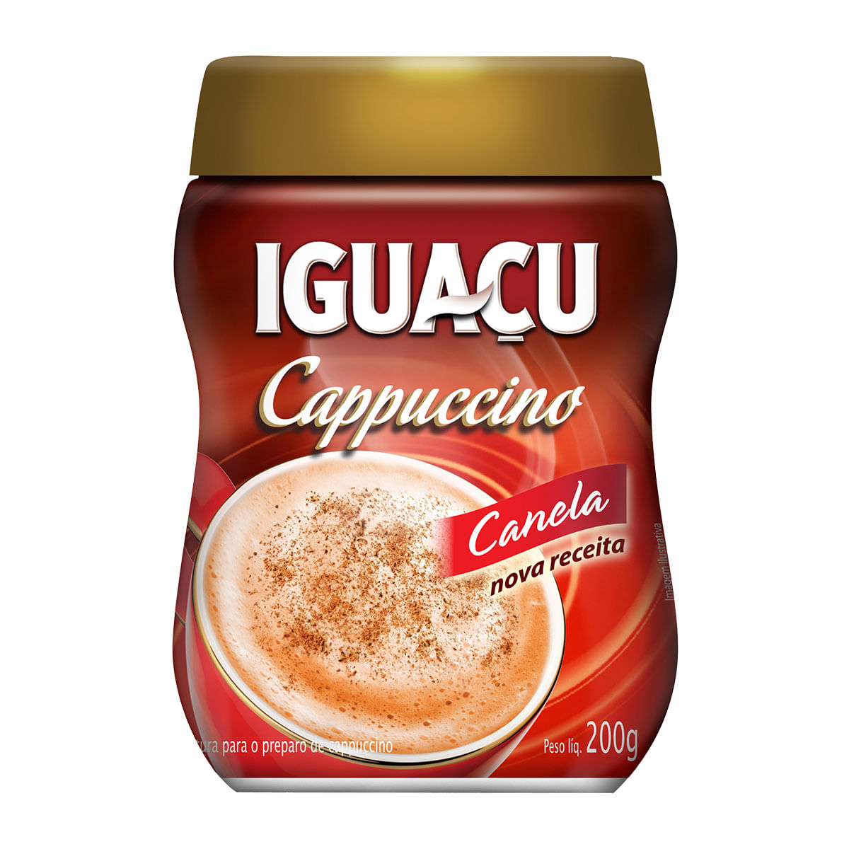 Cappuccino Sabor Canela Iguaçu 200g