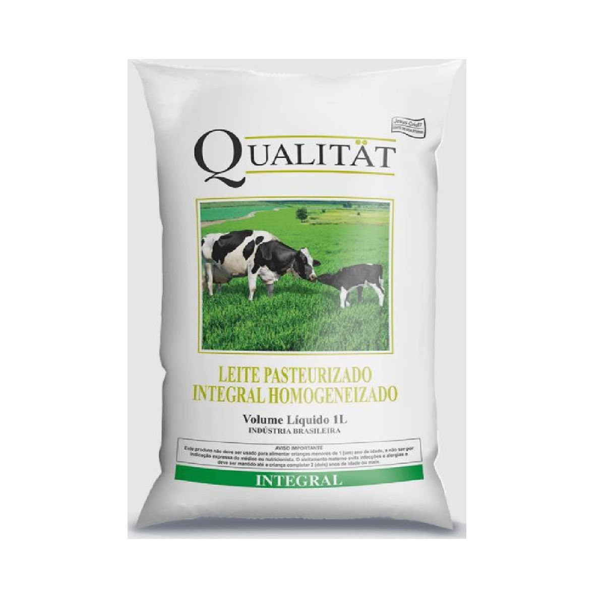 Leite Pasteurizado Integral Qualitat 1 Litro