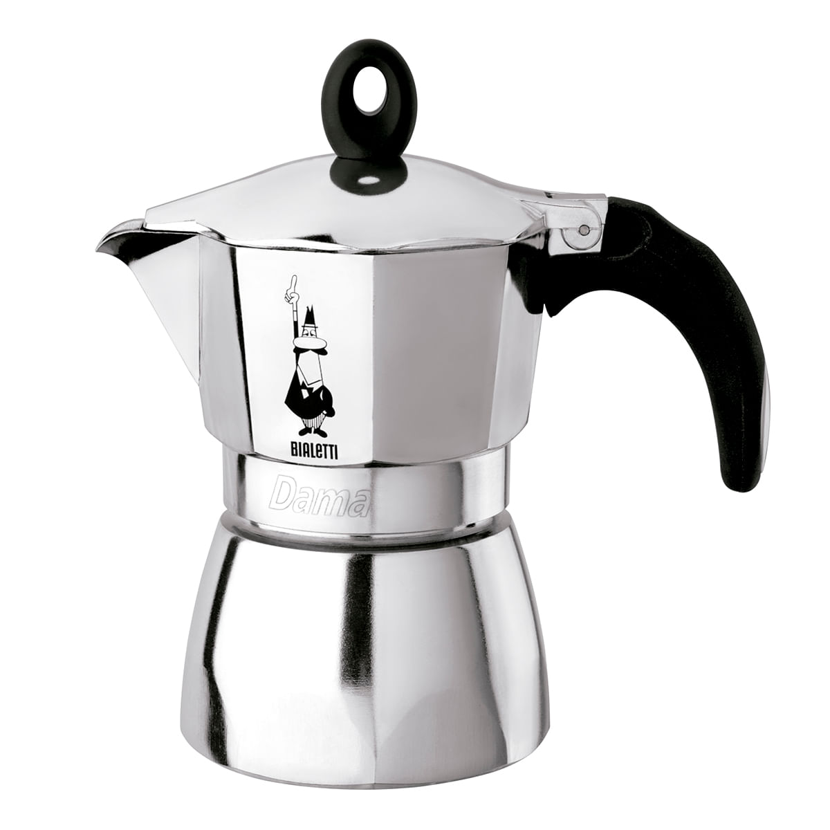 Cafeteira Italiana Bialetti Alumínio 300ml Nuova Dama