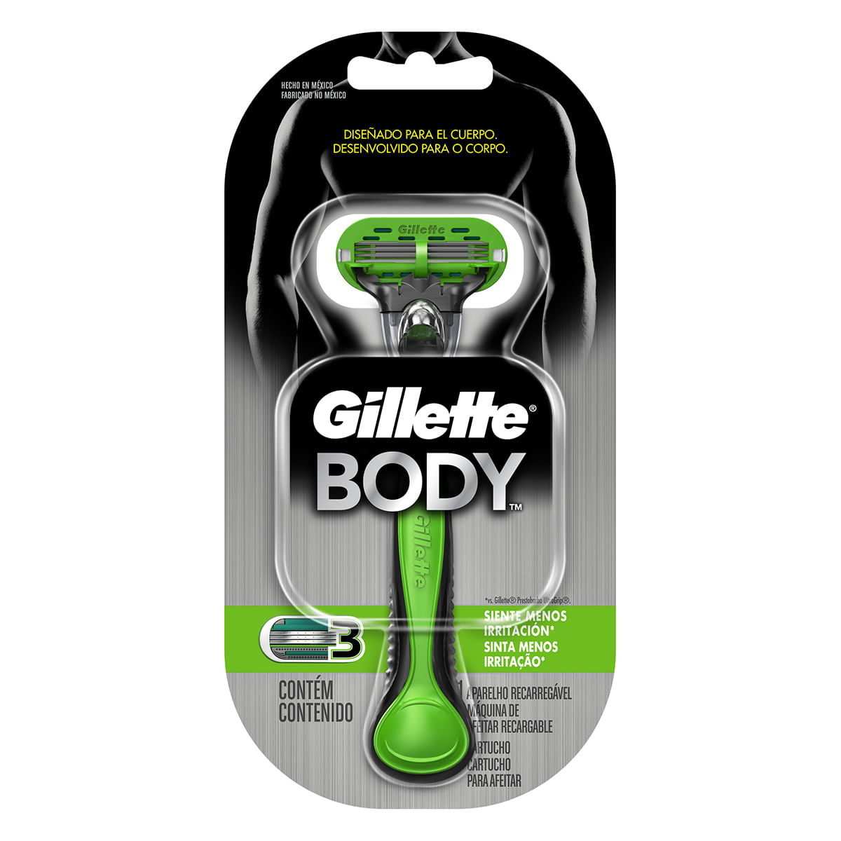 Aparelho para Depilar Recarregável Gillette Body