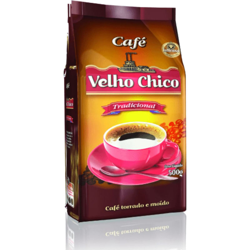 Café em Pó Tradicional Velho Chico Pacote 500g