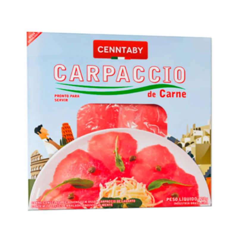Carpaccio de Carne Centaby 300g