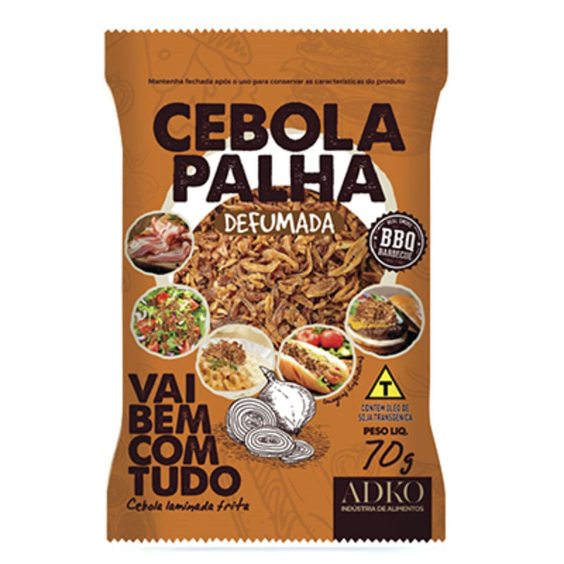 Cebola Palha Adko Defumada com 85 g
