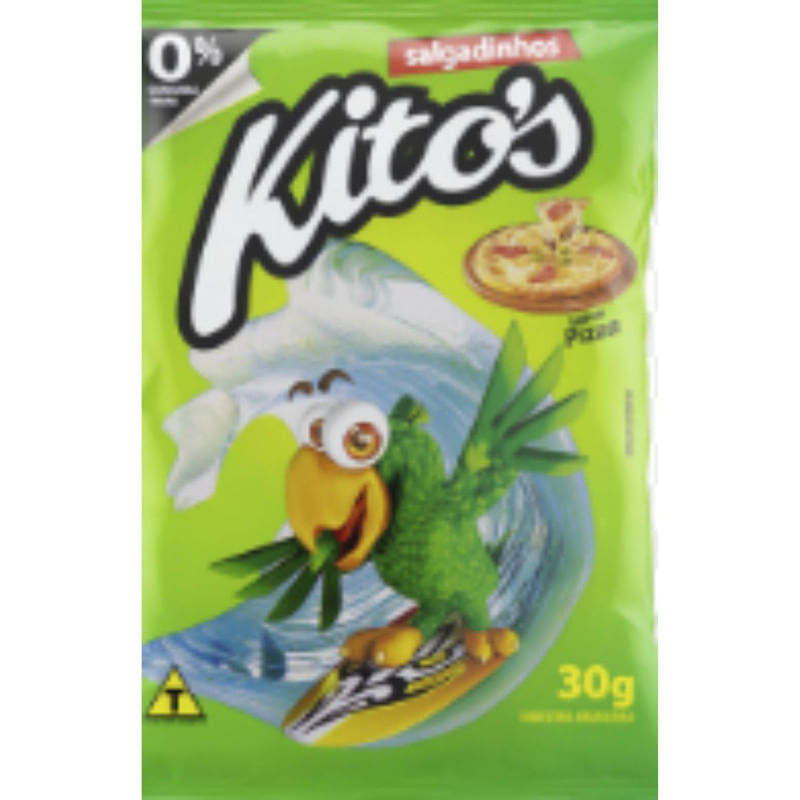 Salgadinho de Milho Sabor Pizza Kitos 30g