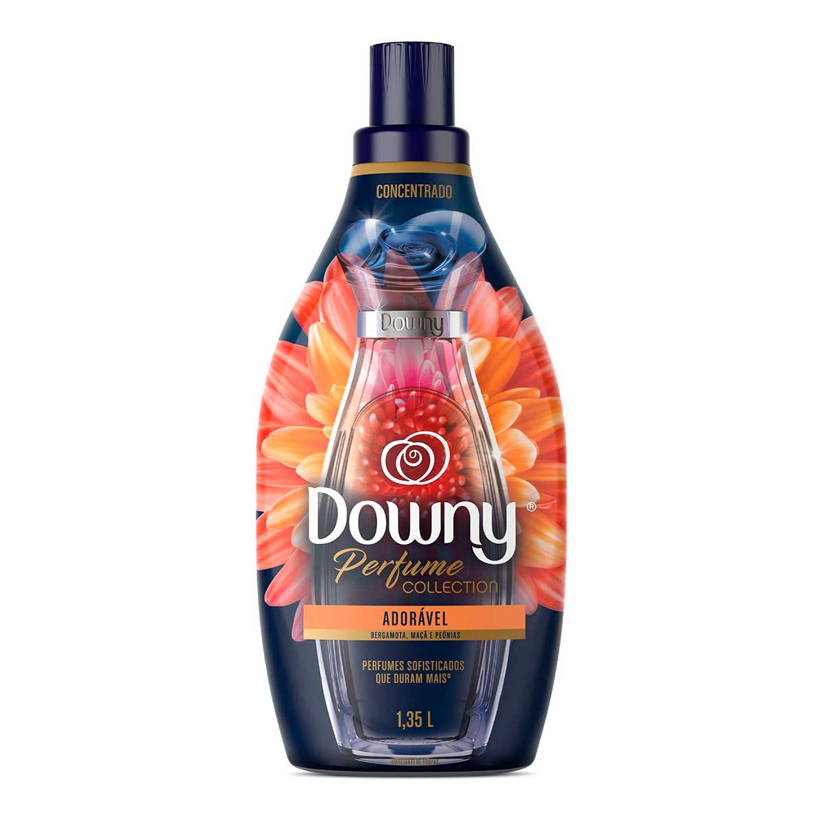 Amaciante Downy Concentrado Perfume Collection Adorável 1,35L