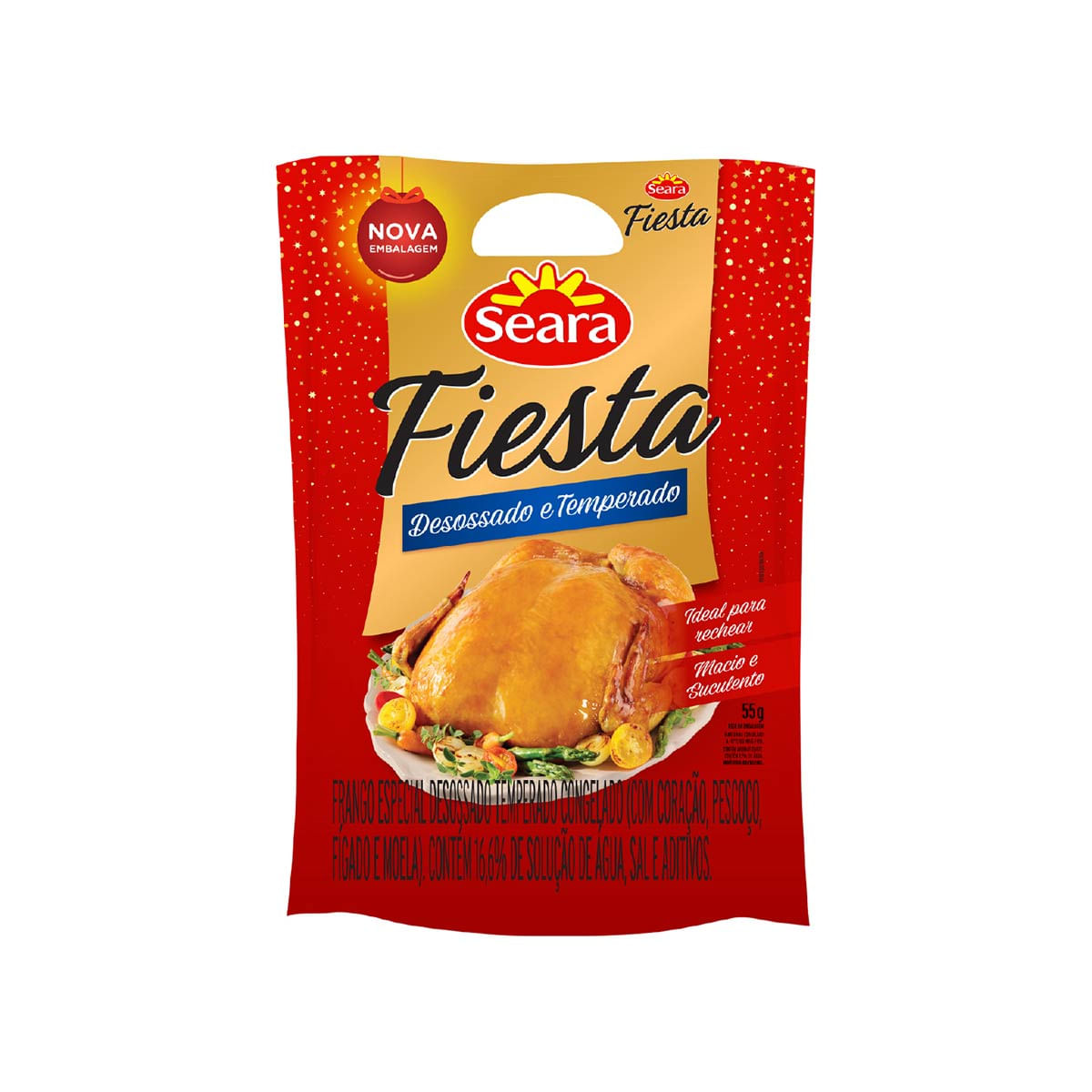 Fiesta Desossado Temperado Congelado Seara 1,9 Kg