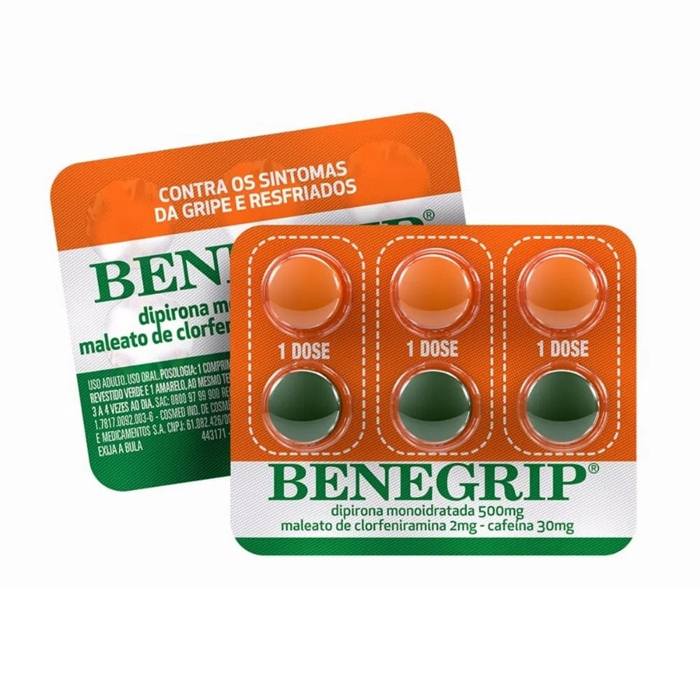 Benegrip 6 comprimidos