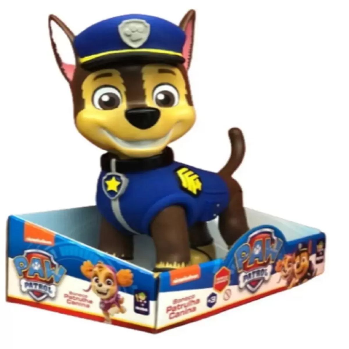 Boneco Patrulha Canina Chase Gigante 45 cm Mimo