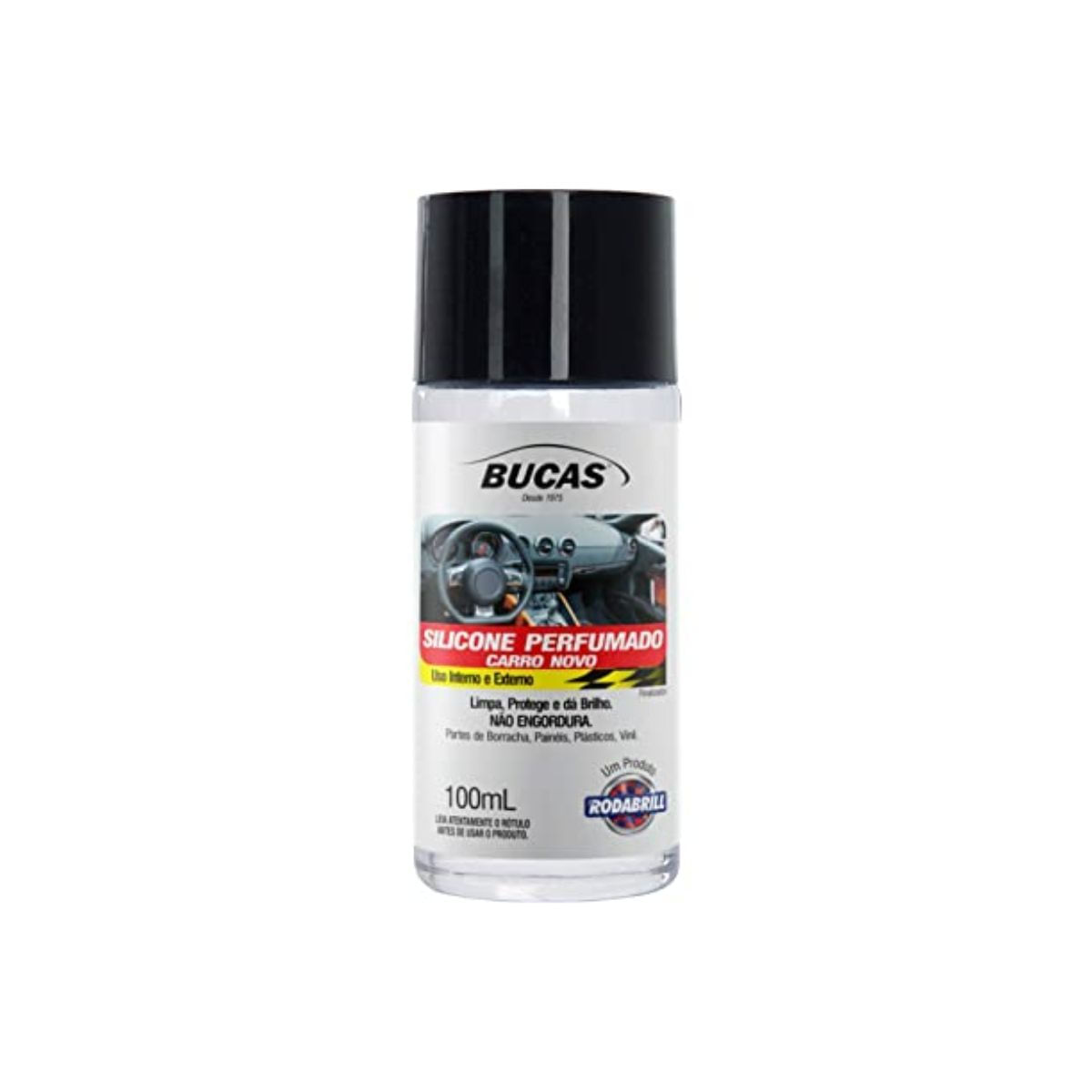 Bucas Silicone Carro novo Rodabril com 100 ml