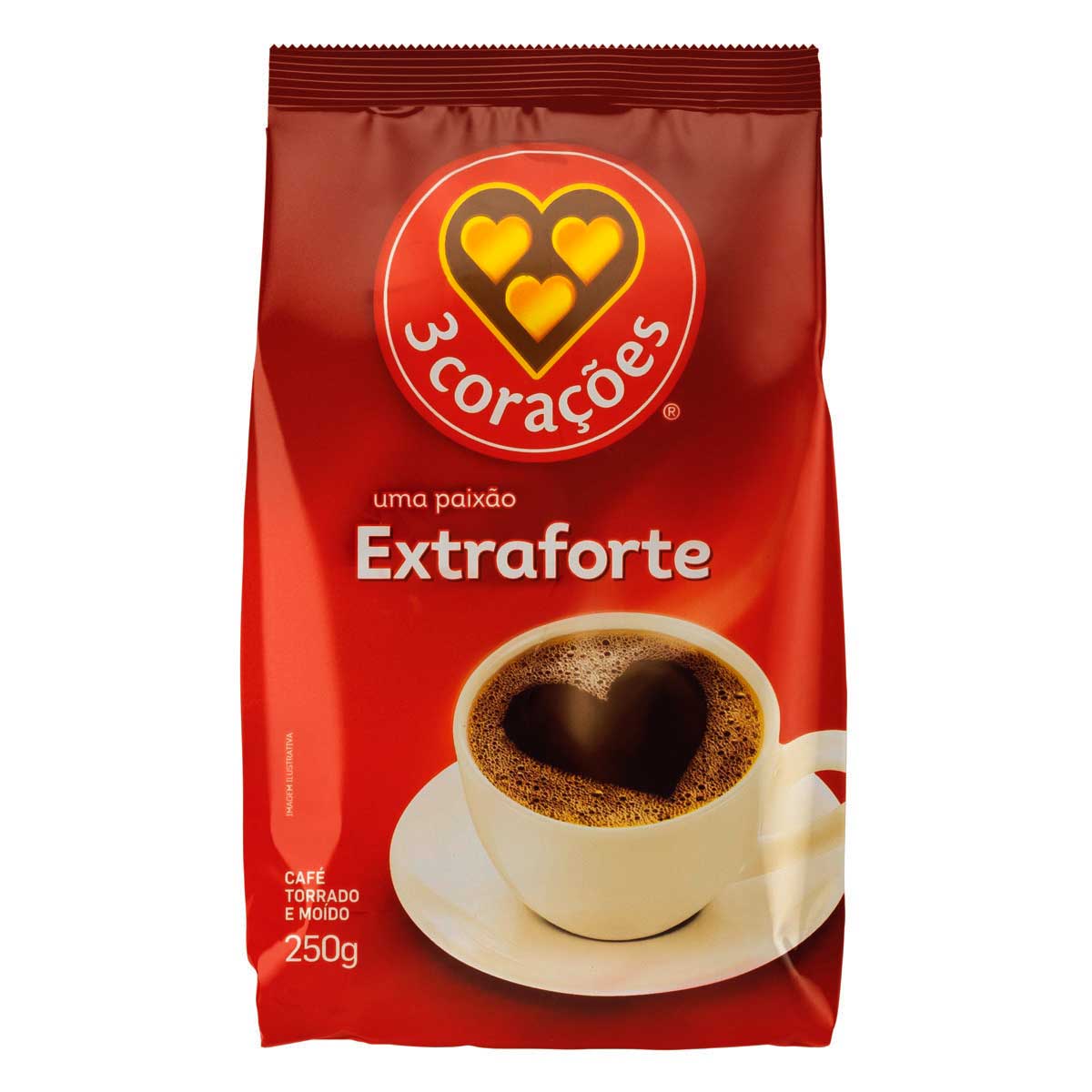 Café Extraforte 3 Corações 250G