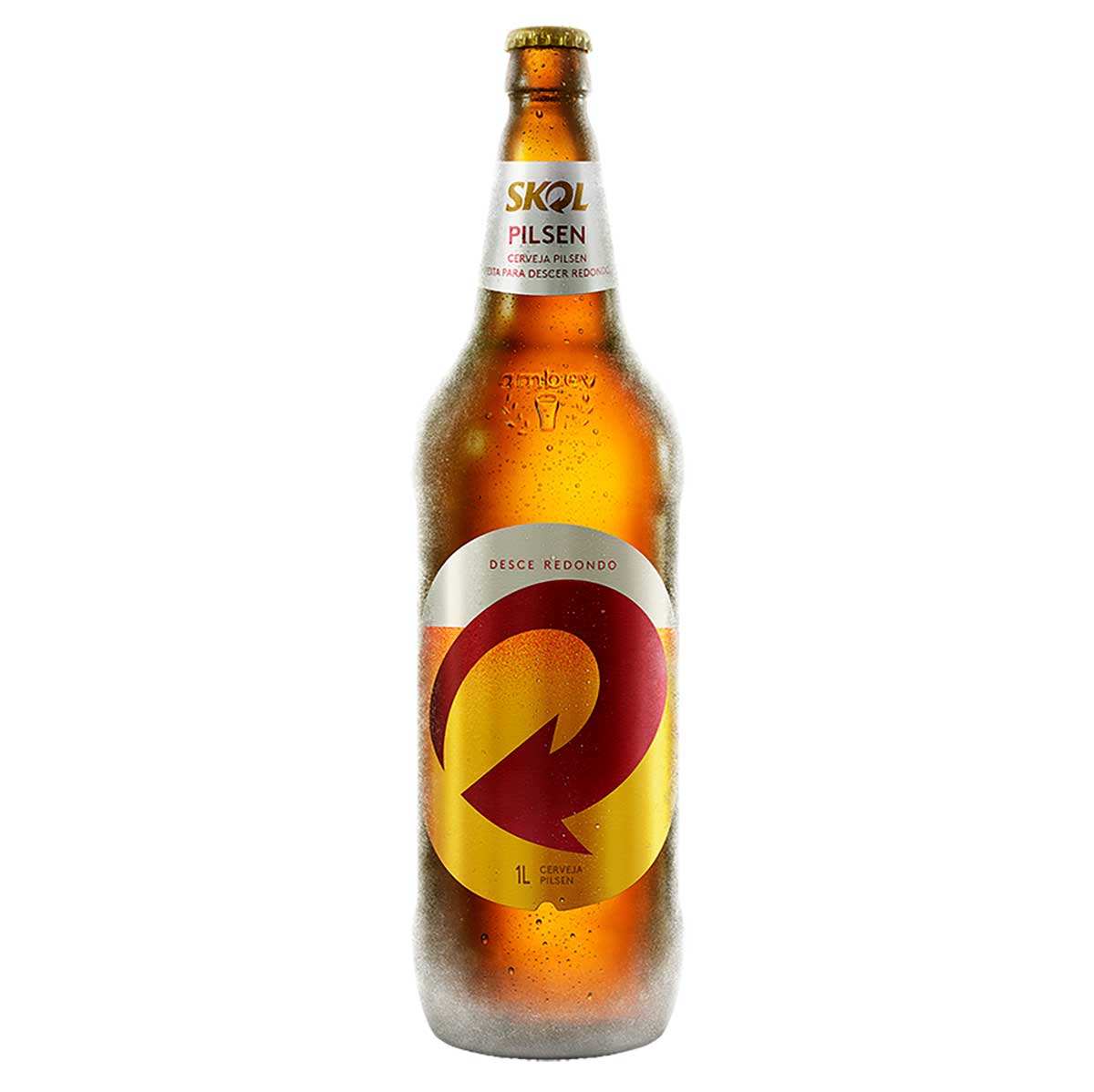 Cerveja Skol Pilsen Garrafa Retornável 1L
