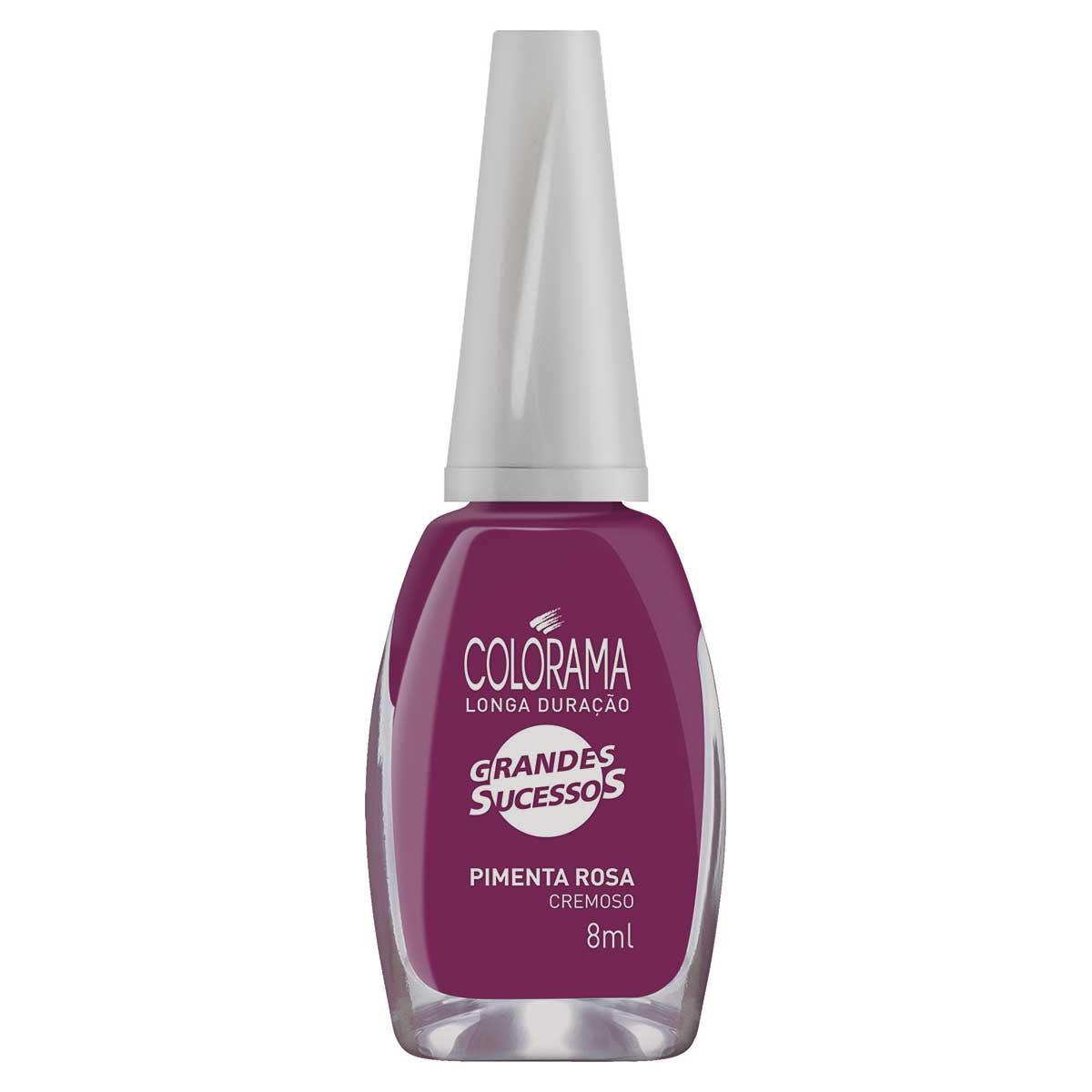 Esmalte Colorama Pimenta Rosa Brilhante Cremoso 8ml