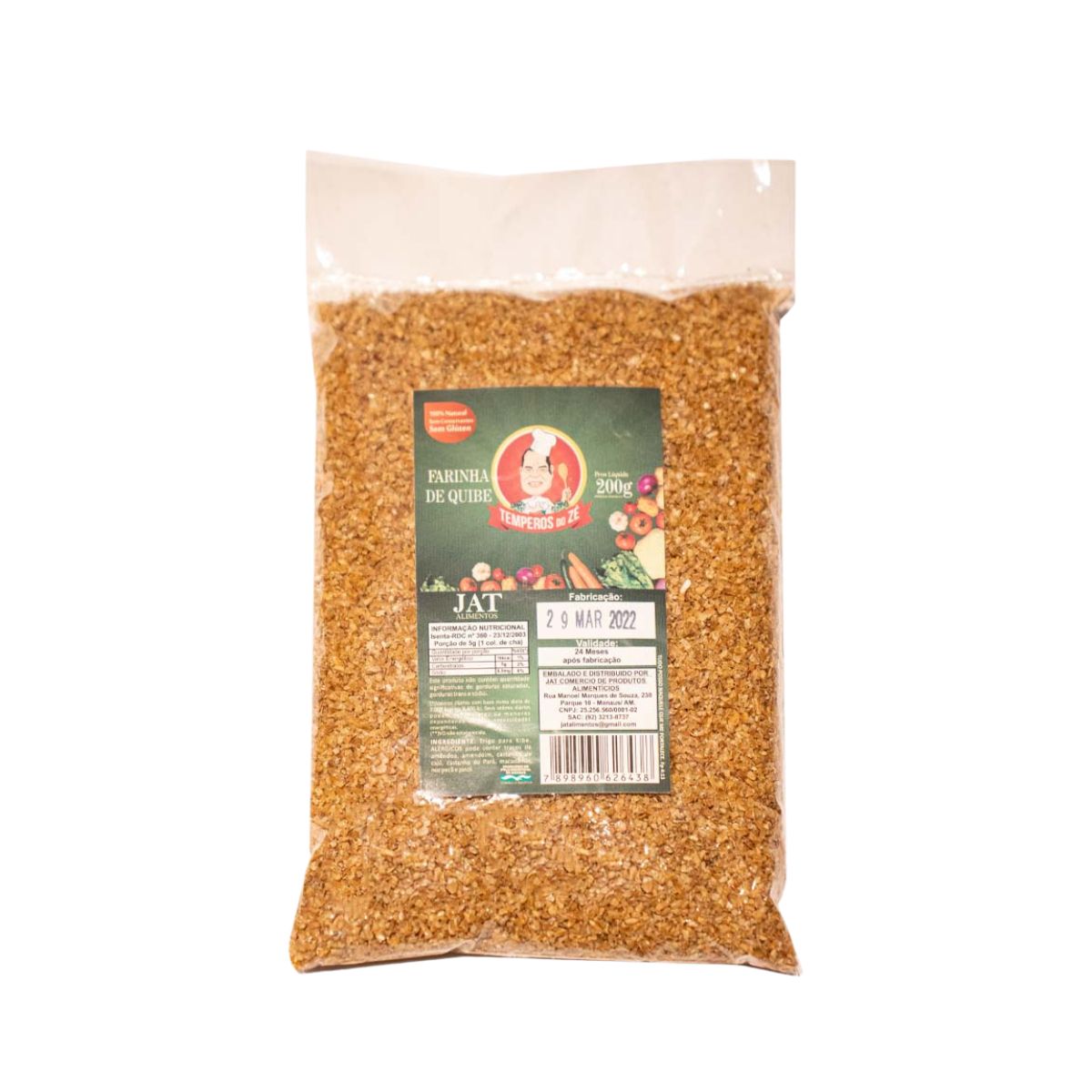 Farinha de Quibe Tempero do Zé 200 g