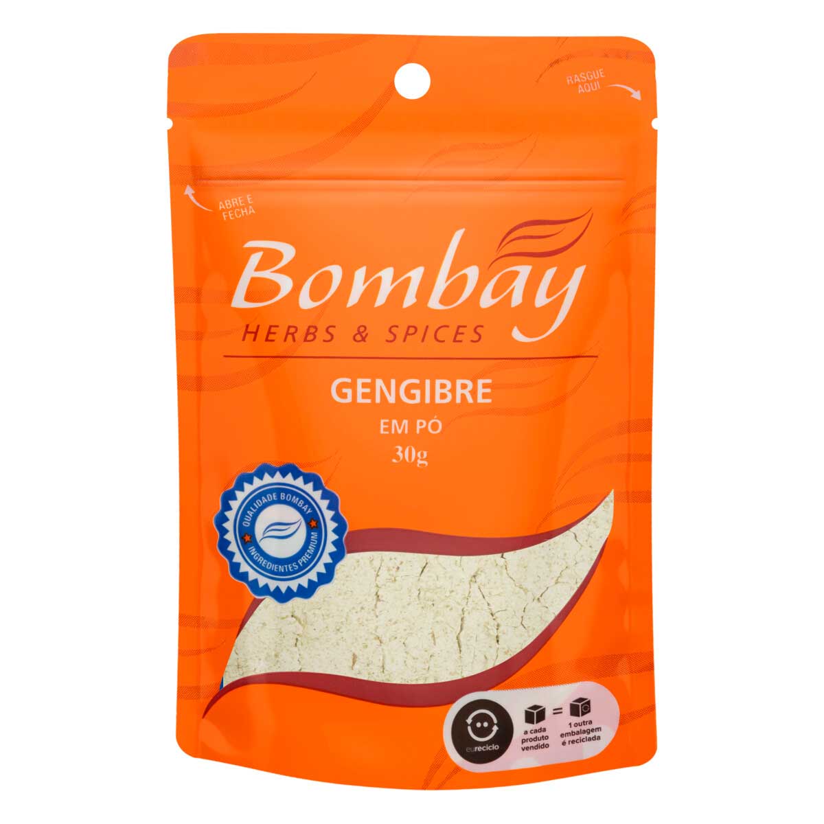 Gengibre em Pó Bombay Herbs &amp; Spices 30g