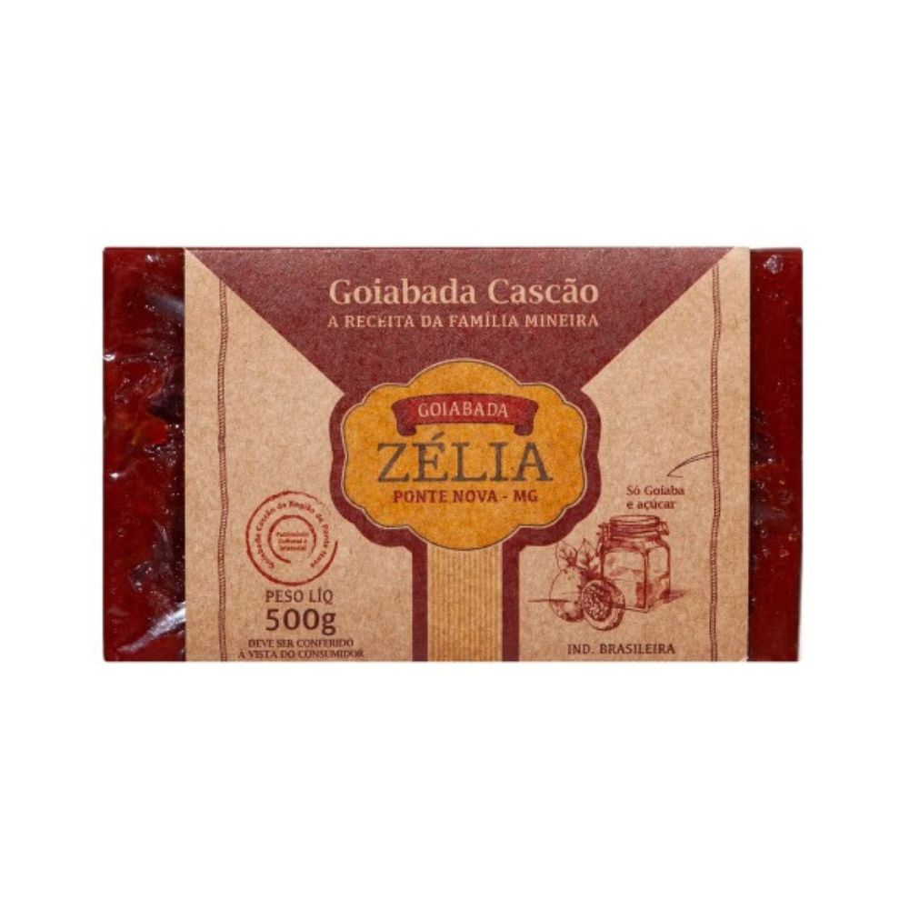 Goiabada Cascao Zelia 500 g