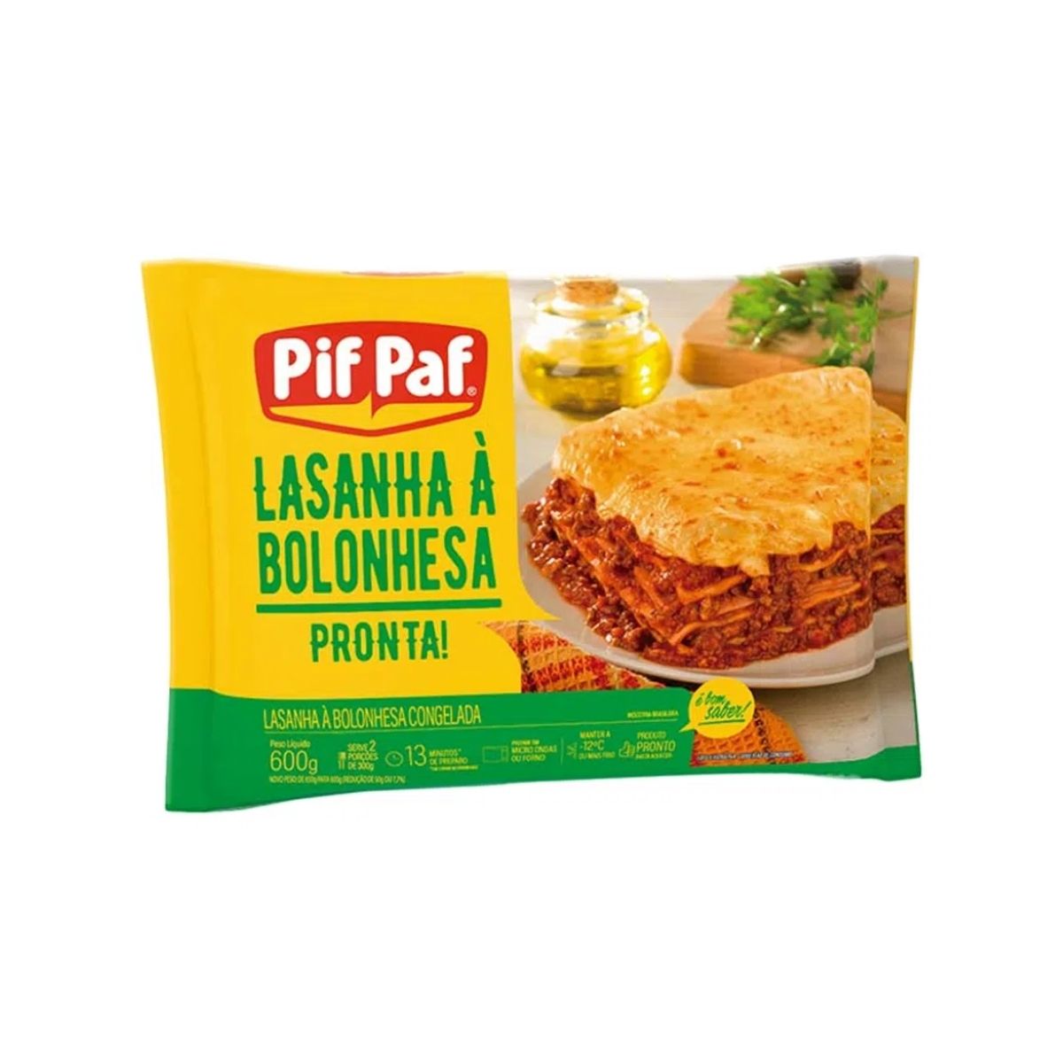 Lasanha Pif Paf Bolonhesa 600 g