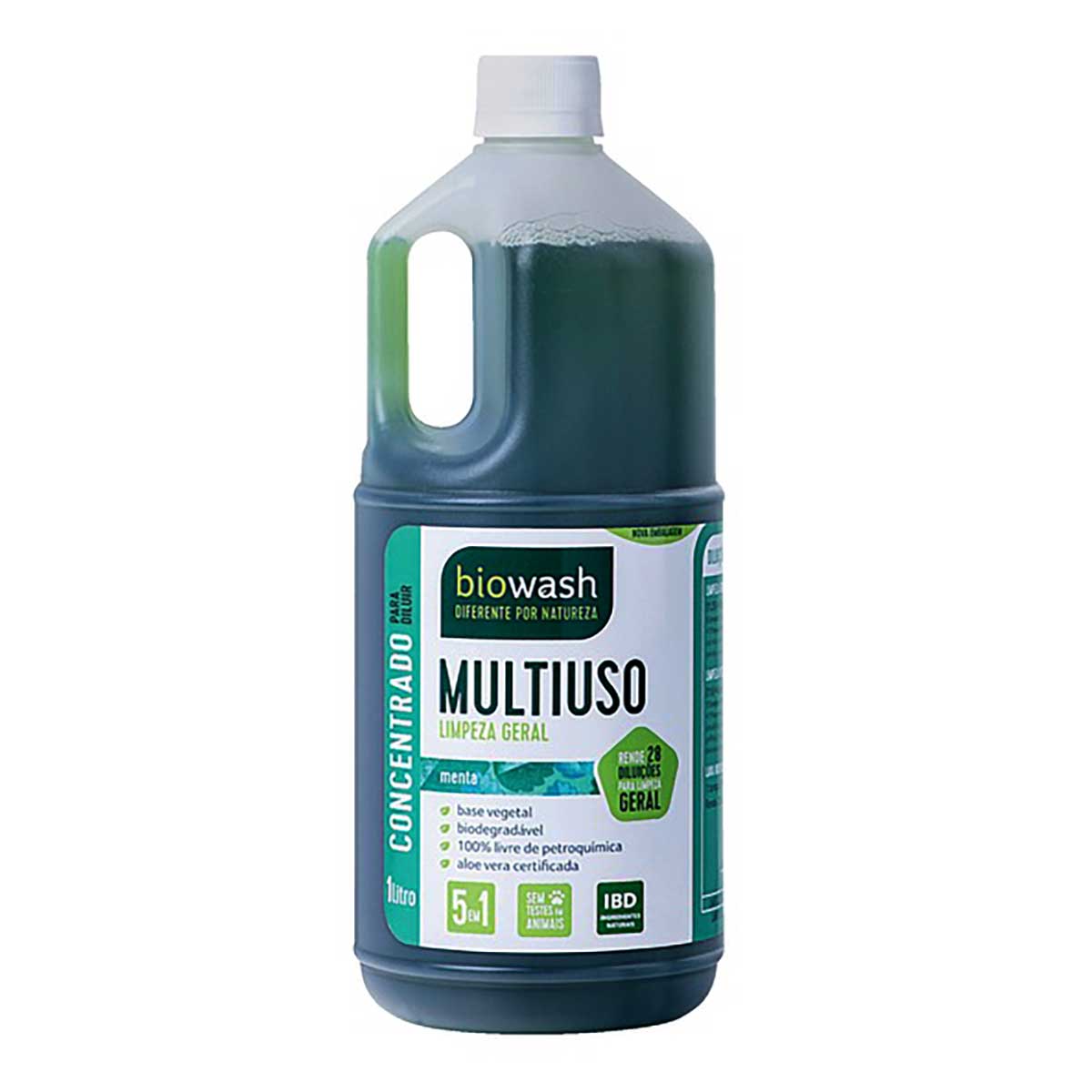 Limpador Multiuso Concentrado Biowash Menta 1 L