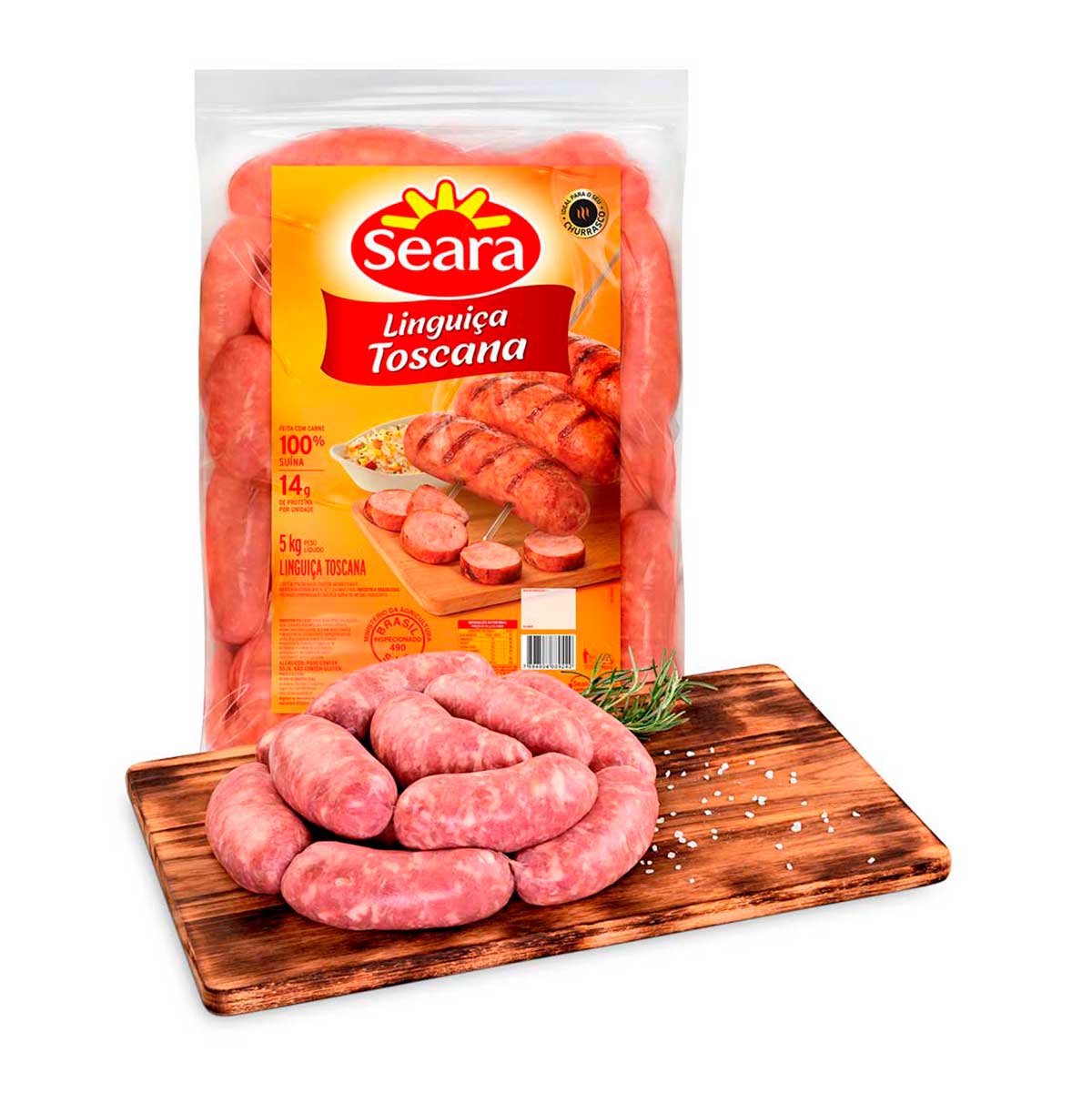 Linguiça Toscana Seara Single 350 g