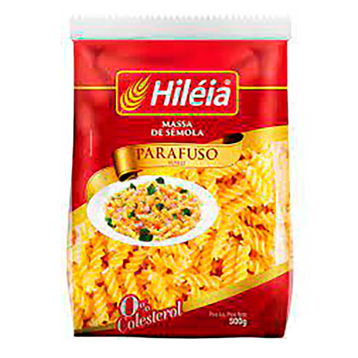 Macarrão de Sêmola Parafuso Hiléia 500 g