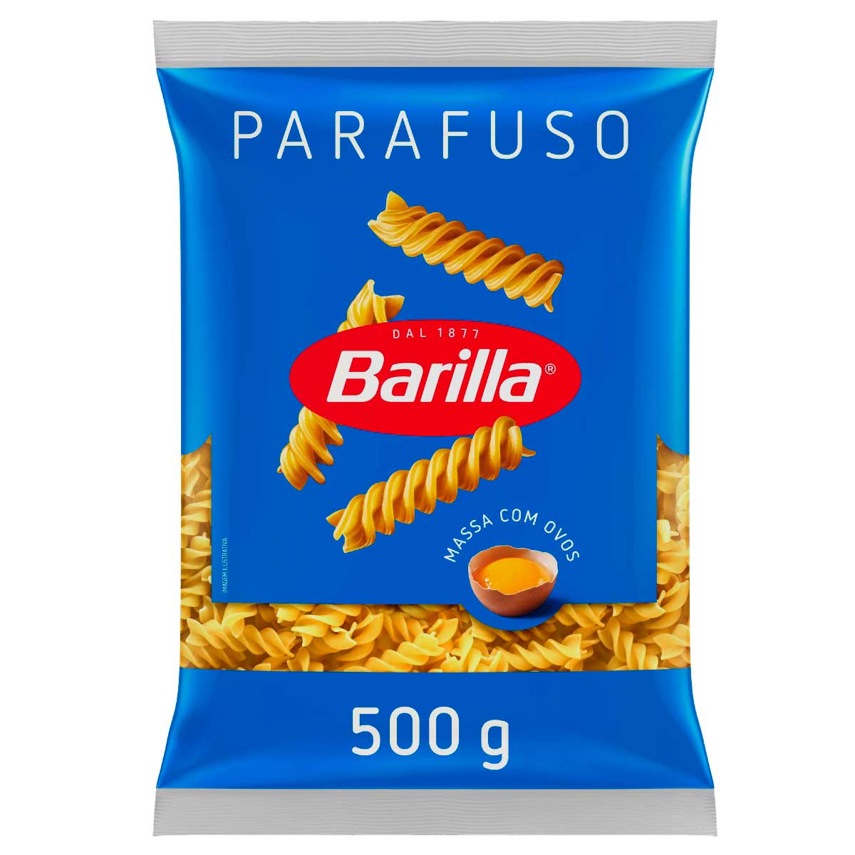 Macarrão Parafuso com Ovos Barilla 500g
