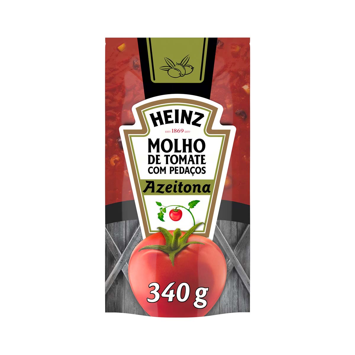 Molho de Tomate Heinz Azeitona 340 g