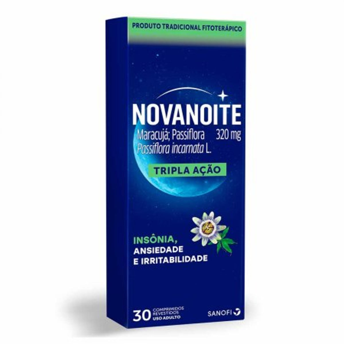 Novanoite Passiflora 320 mg com 30 Comprimidos