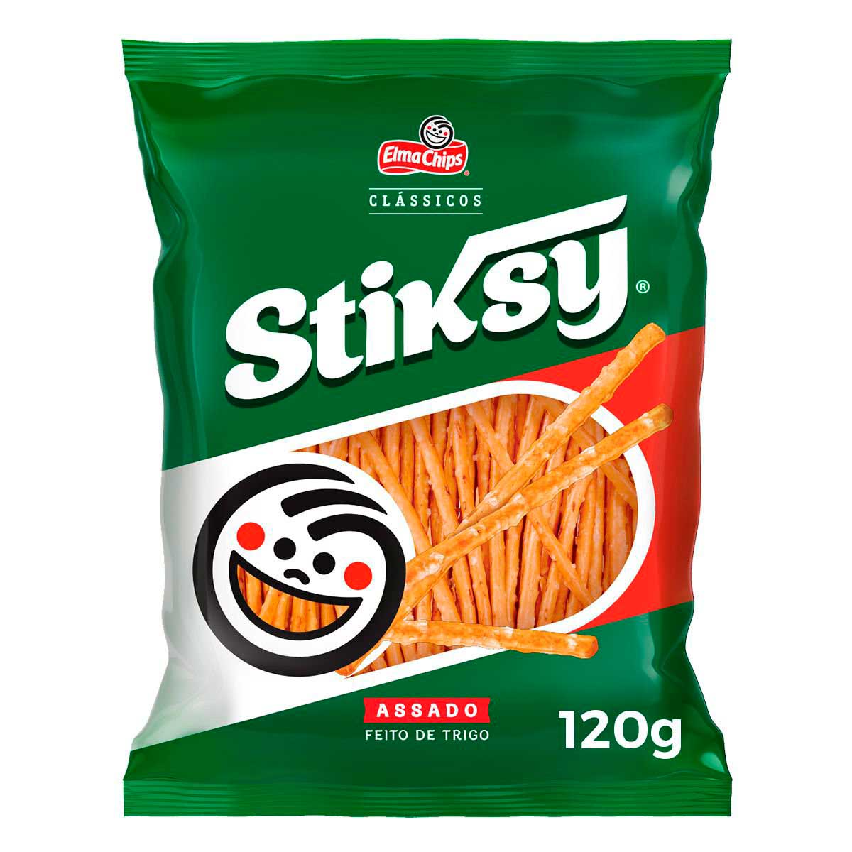 Palitinho Salgado Elma Chips Stiksy 120g