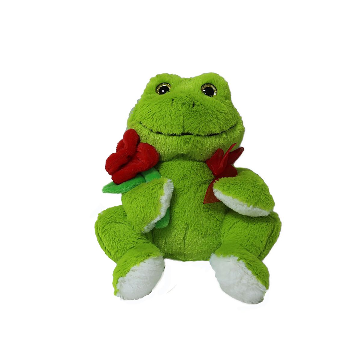 Urso de Pelucia Sapo Sentado 20 Cm Verde Carrefour