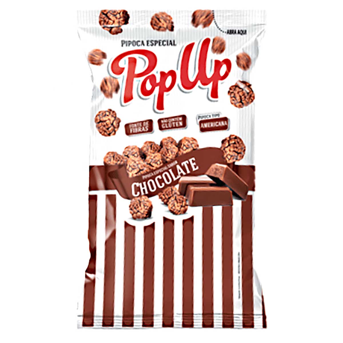 Pipoca de Milho Pronta Chocolate Ailiram PopUp 120 g