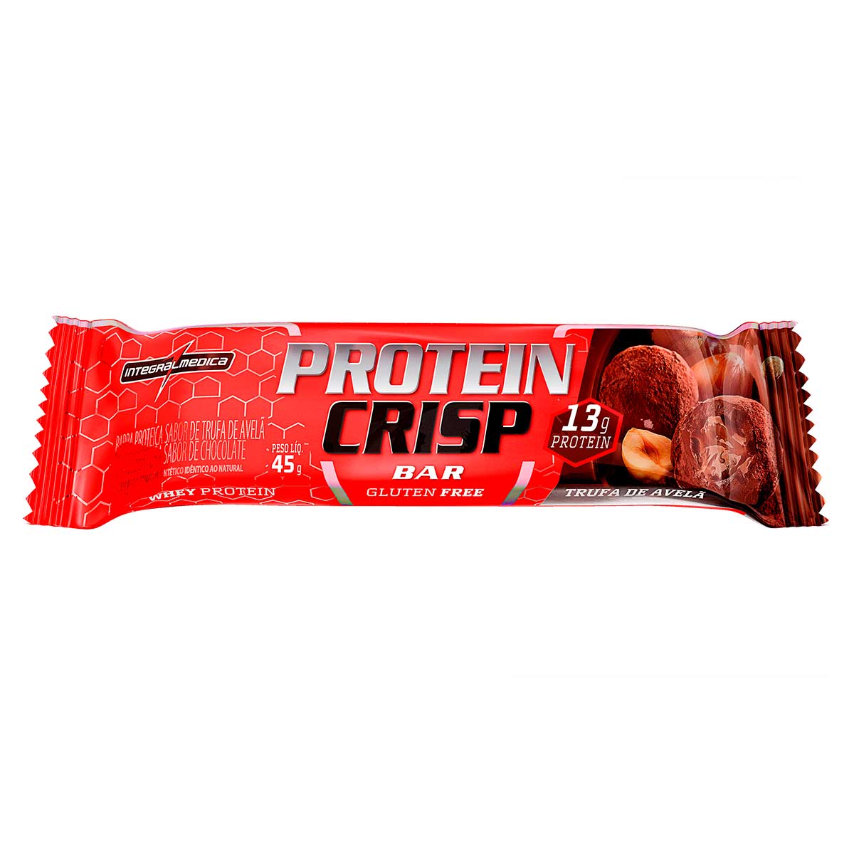 Barra de Proteína Protein Crisp Tufa de Avela 45g