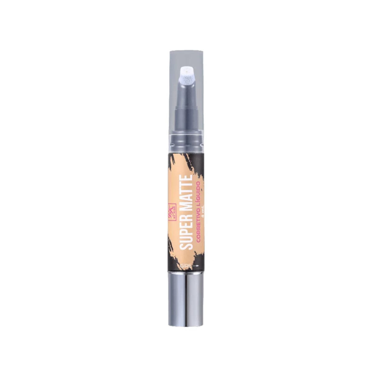 Corretivo Líquido Super Matte Açúcar Mascavo RK by Kiss 4ml