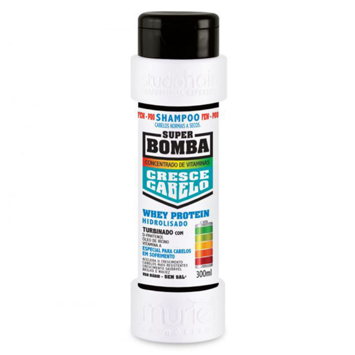 Shampoo Super Bomba Cresce Cabelo Muriel 300 ml