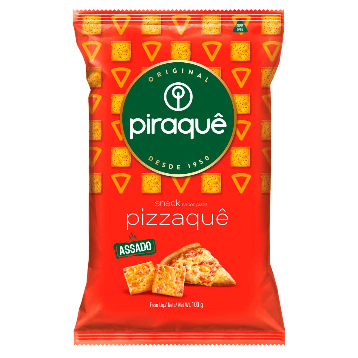 Snack Pizzaquê Piraquê 100g