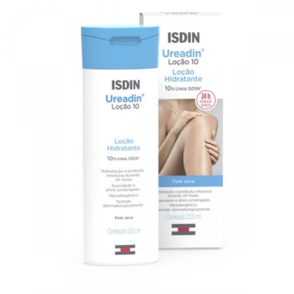 Loção Hidratante Corporal Isdin Ureadin 10% Pele Seca Com 200ml